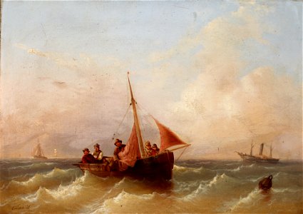 Eduard Schmidt - Sea Landscape - MNK XII-A-85 - National Museum Kraków