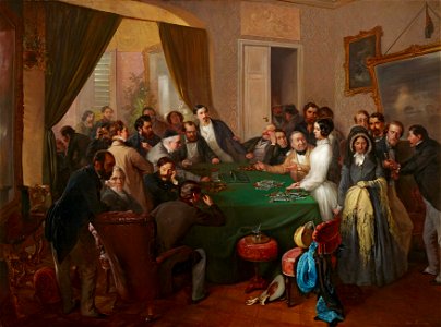Eduard Swoboda - Va banque (Glücksspiel) - 3742 - Kunsthistorisches Museum