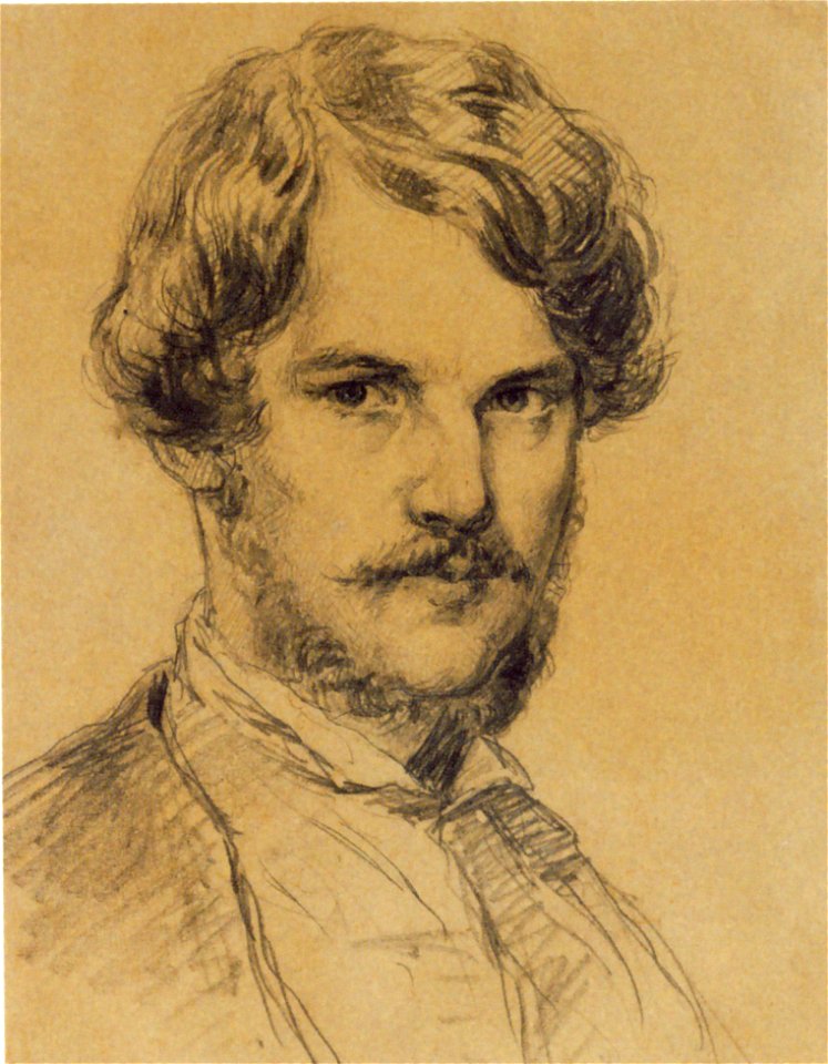 Eduard Swoboda, Selbstporträt