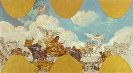 Eduard Veith - Apotheose von Kaiser Maximilian I. - 5998 - Belvedere