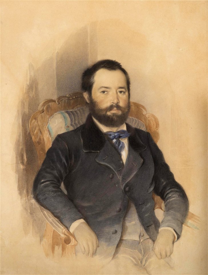 Eduard Swoboda - Portrait of a Man