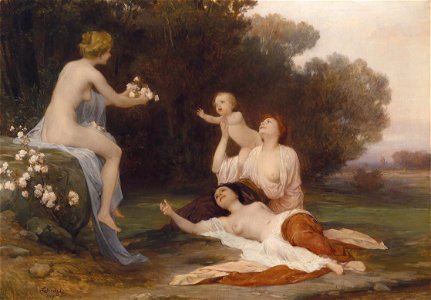 Eduard Lebiedzki Idylle 1907
