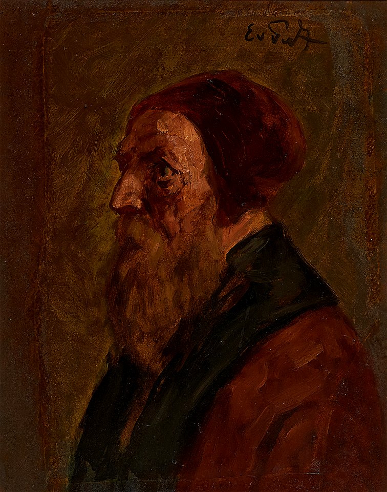 Eduard von Gebhardt Bildnis eines Reformators
