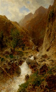 Eduard Peithner von Lichtenfels - Wildbach - 5118 - Österreichische Galerie Belvedere