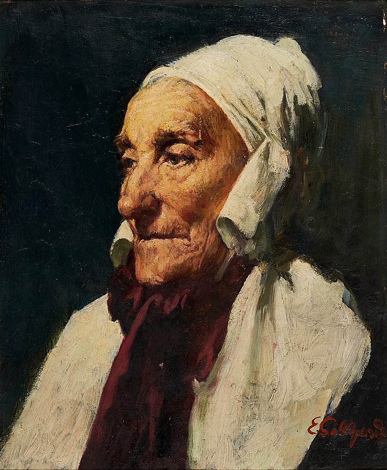 Eduard von Gebhardt Schwälmer Bäuerin