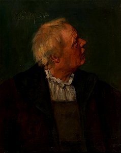 Eduard von Gebhardt Studie eines Ratsherren