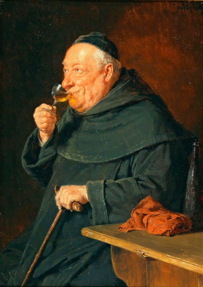 Eduard von Grützner - The connoisseur