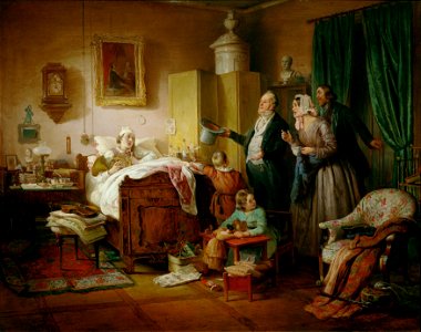 Eduard Ritter - Der kranke Musiker - 3632 - Kunsthistorisches Museum