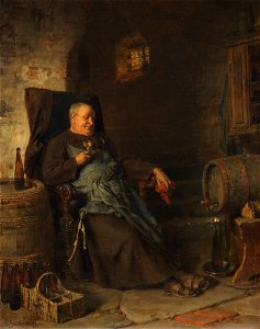 Eduard von Grützner Deidesheimer 1874