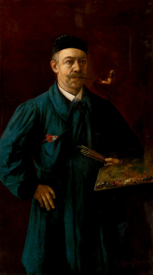 Eduard Majsch - Self-Portrait - O 2113 - Slovak National Gallery