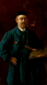 Eduard Majsch - Self-Portrait - O 2113 - Slovak National Gallery