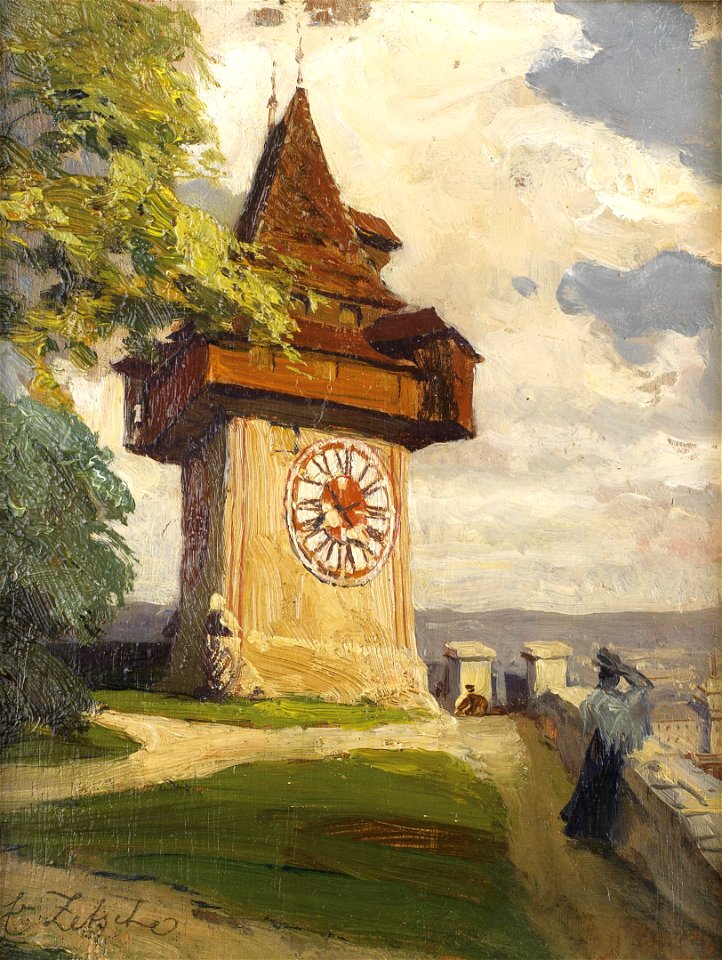 Eduard Zetsche Grazer Uhrturm