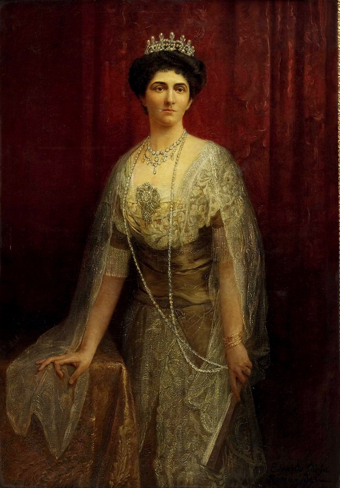 Eduardo Gioja Elena von Montenegro 1913