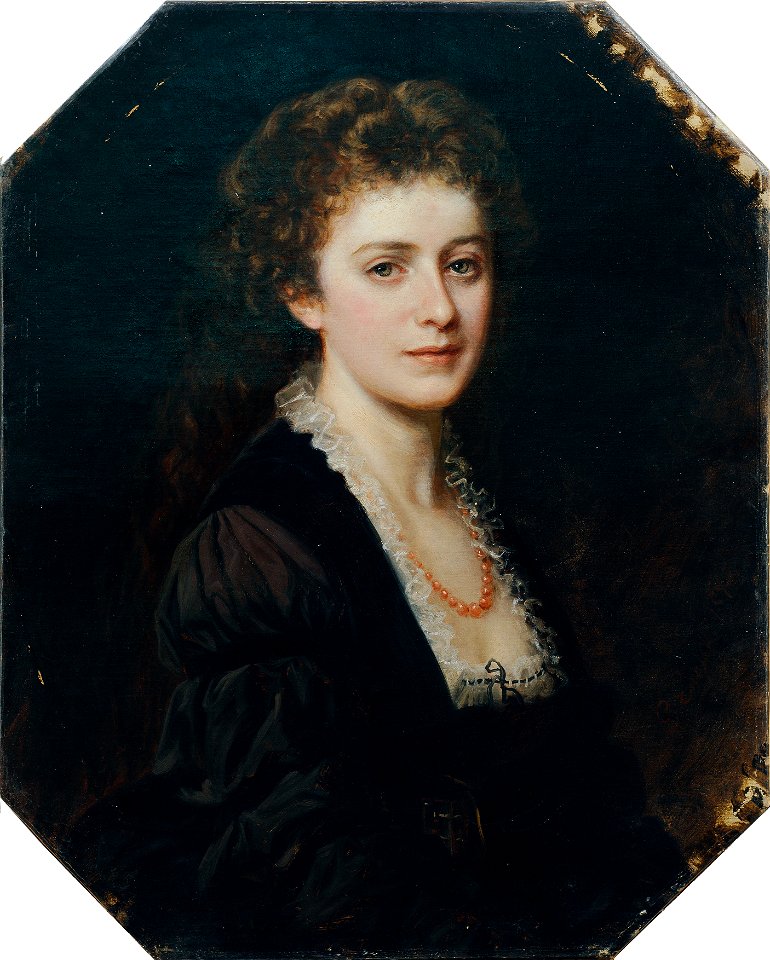 Eduard Ritter von Engerth - Damenbildnis - 3142 - Österreichische Galerie Belvedere