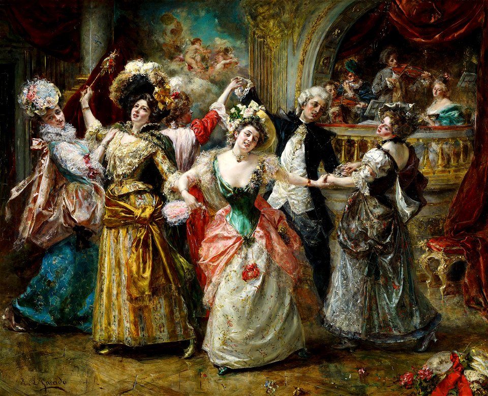 Eduardo Léon Garrido - Der Schöne an der Soirée