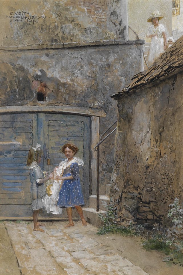 Eduard Veith Kahlenbergerdorf 1917