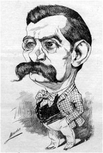Eduardo Navarro Gonzalvo, de Mecachis, La Semana Cómica, 16-11-1888 (77)