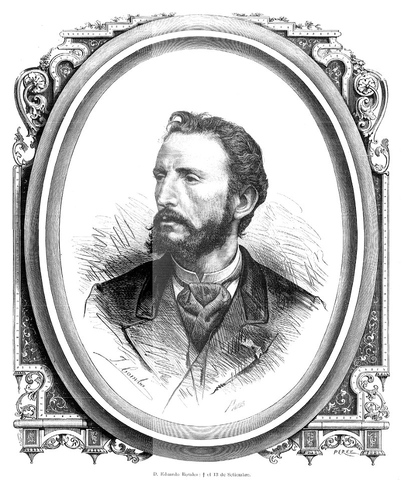 Eduardo Rosales, en La Ilustración Española y Americana