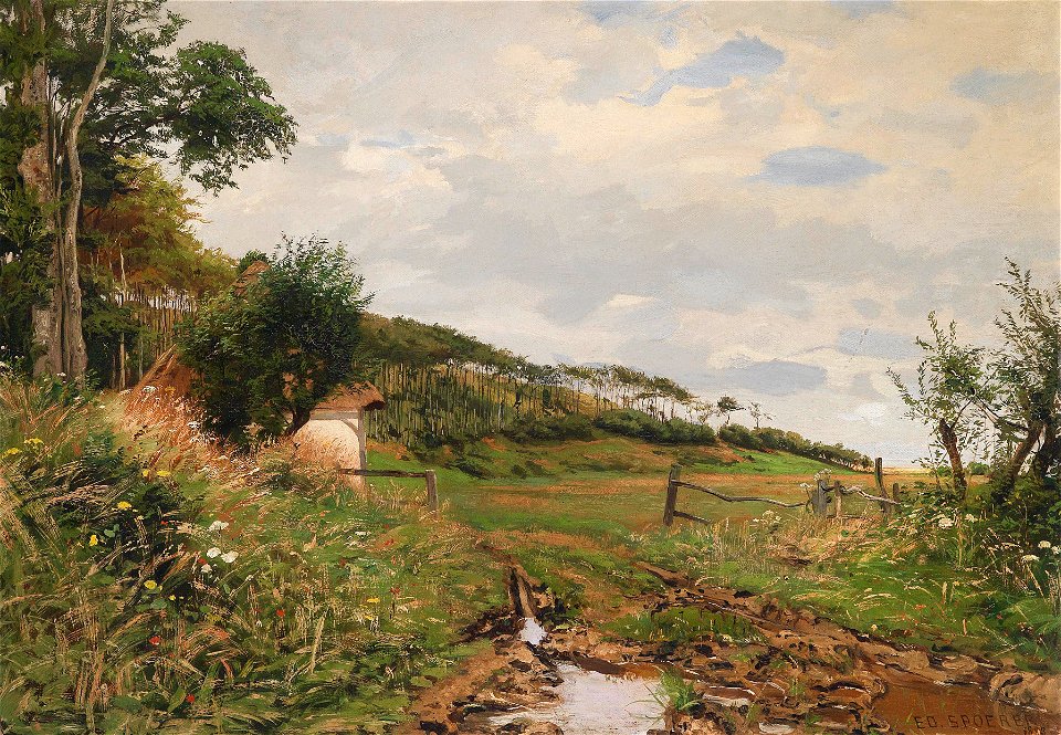 Eduard Spoerer Sommerwiese 1883