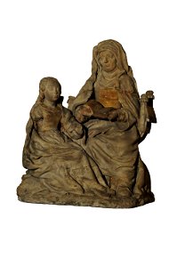 Educación de la Virgen - Anónimo