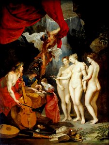 Education of the Princess by Peter Paul Rubens