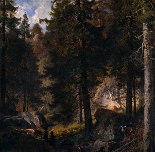 Edvard Bergh - In the Forest - NM 1054 - Nationalmuseum