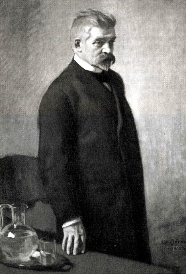 Edvard Hjelt by Järnefelt
