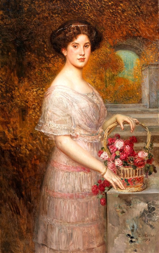 Eduard Veith Porträt Annie Sussanka 1813