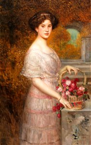 Eduard Veith Porträt Annie Sussanka 1813
