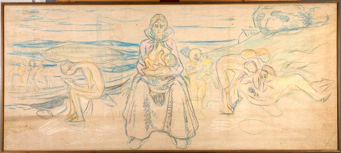 Edvard Munch - Alma Mater. The Researchers - MM.M.00906 - Munch Museum
