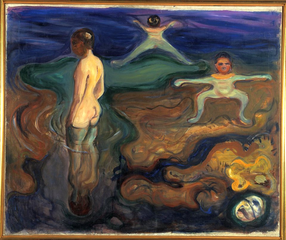 Edvard Munch - Bathing Boys - MM.M.00462 - Munch Museum