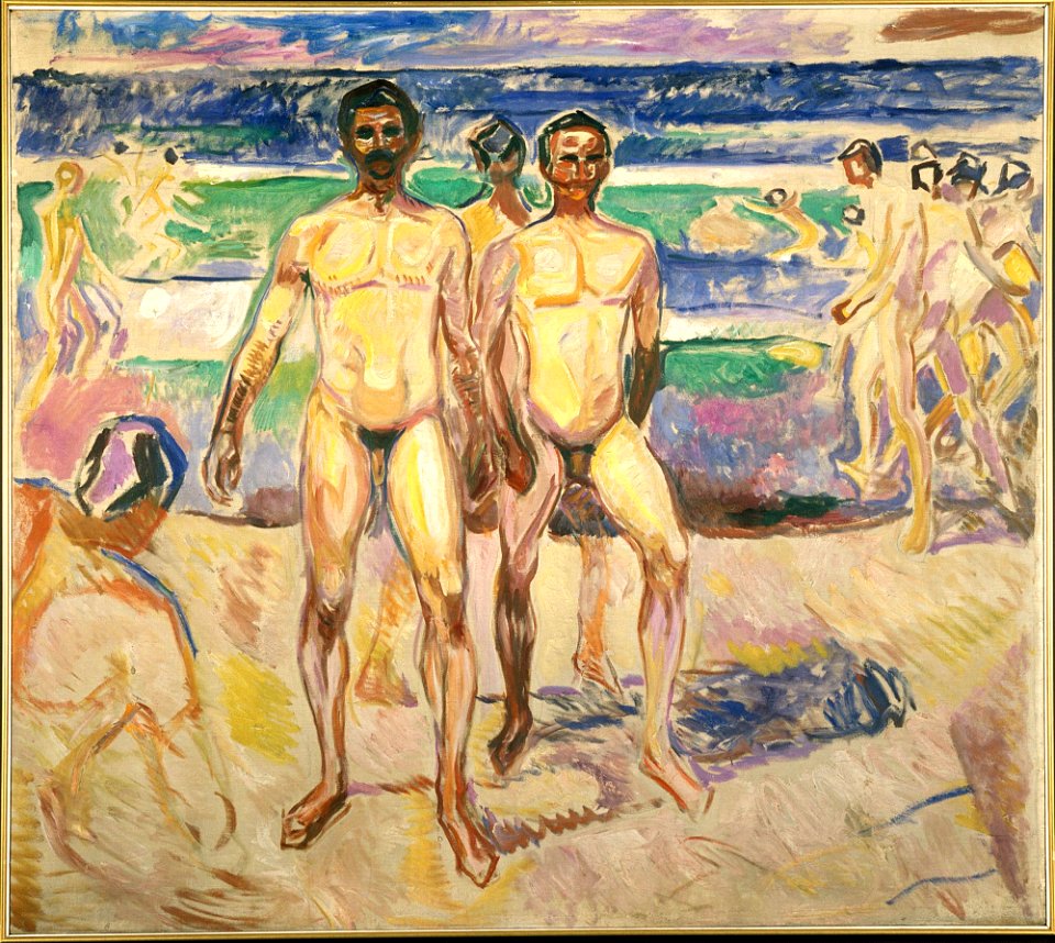 Edvard Munch - Bathing Men - MM.M.00706 - Munch Museum