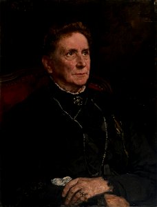 Eduard von Gebhardt Bildnis einer Dame