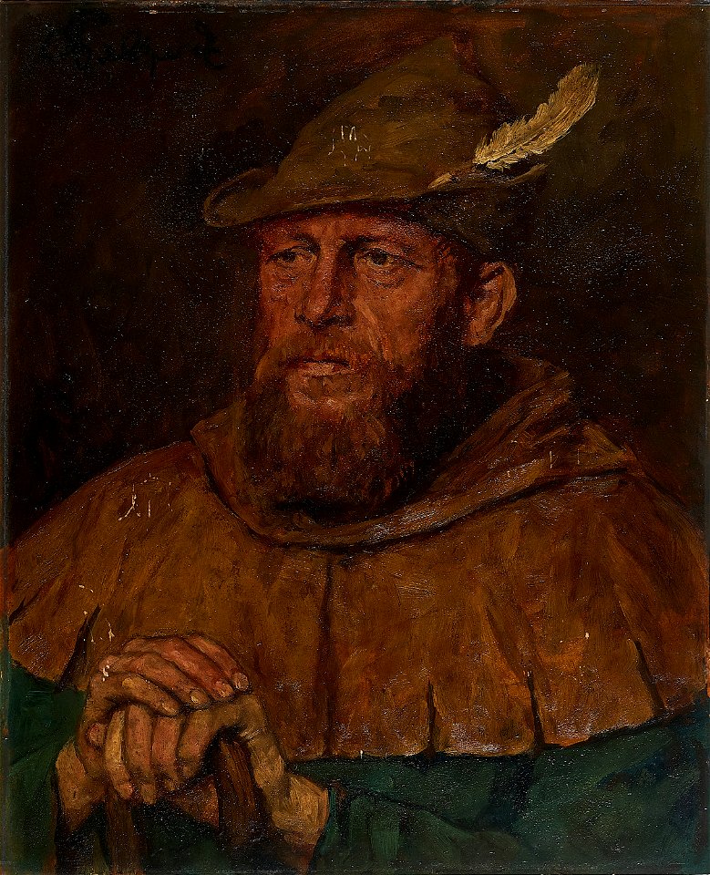 Eduard von Gebhardt Bildnis eines Hirten
