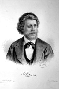 Eduard von Hellmer Litho