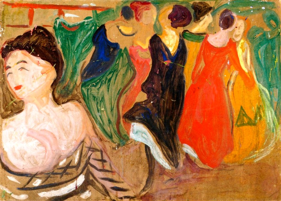 Edvard Munch - Brothel Scene (1)