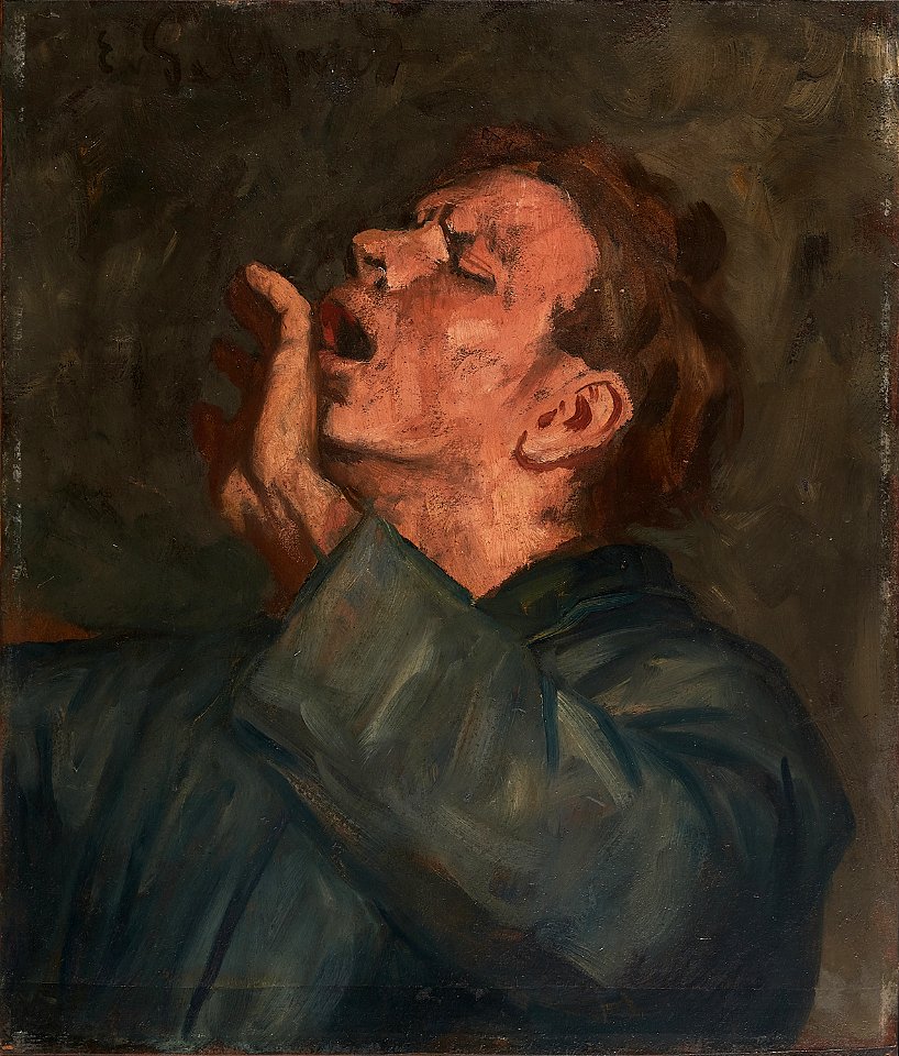 Eduard von Gebhardt Der Blinde