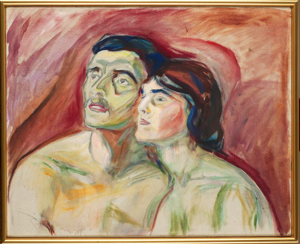 Edvard Munch - Cheek to Cheek - MM.M.00066 - Munch Museum