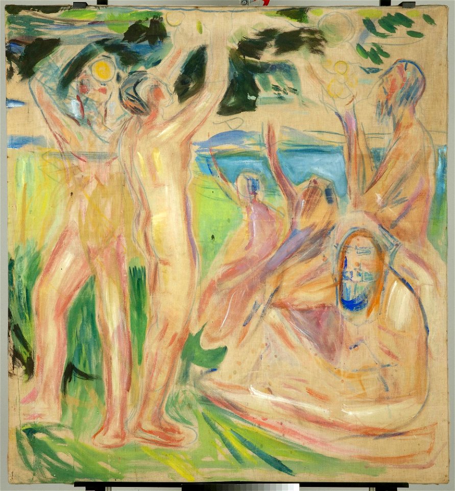 Edvard Munch - The Tree of Life, Right Part - MM.M.01034 - Munch Museum