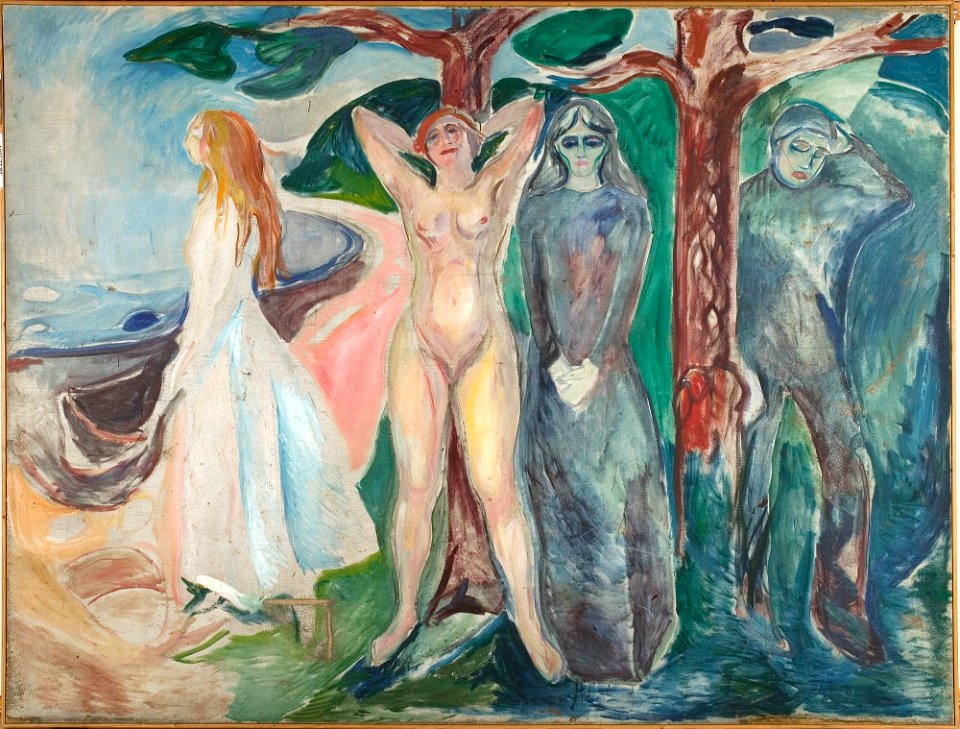 Edvard Munch - The Woman - MM.M.00663 - Munch Museum