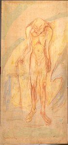 Edvard Munch - Naked Old Man - MM.M.00942 - Munch Museum