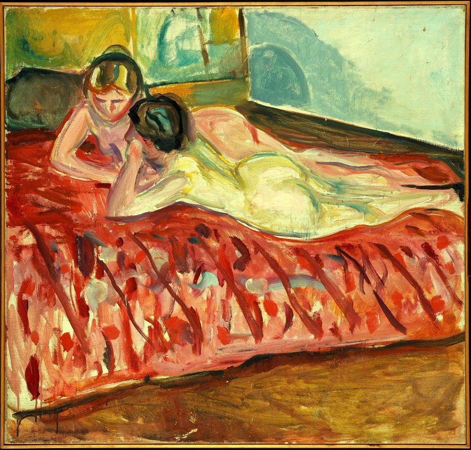 Edvard Munch - Two Reclining Nudes - MM.M.00300 - Munch Museum