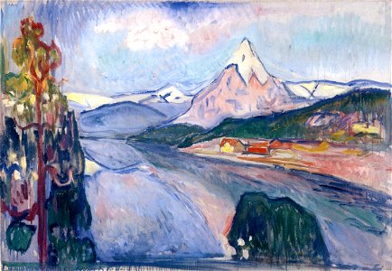 Edvard Munch - Set Design for Henrik Ibsen's Ghosts (1)