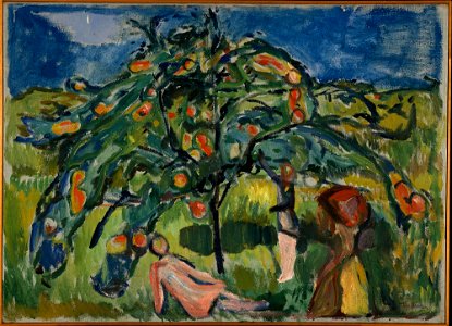 Edvard Munch - Under the Apple Tree - MM.M.00312 - Munch Museum