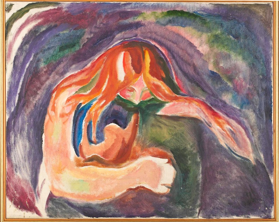 Edvard Munch - Vampire - MM.M.00169 - Munch Museum