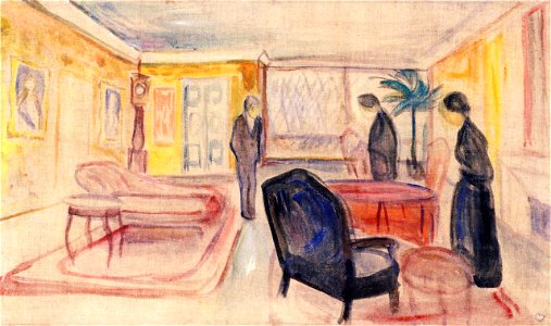 Edvard Munch - Set Design for Henrik Ibsen's Ghosts (5)