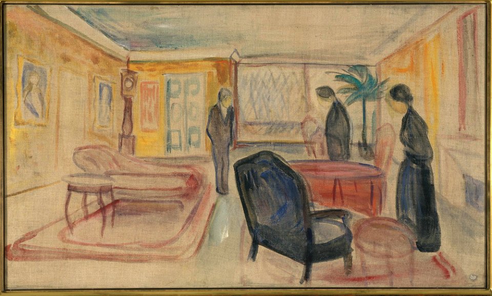Edvard Munch - Set Design for Henrik Ibsen’s Ghosts - MM.M.00984 - Munch Museum