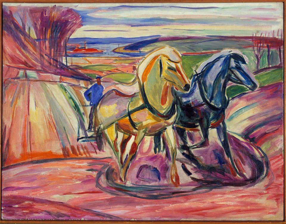 Edvard Munch - Spring Ploughing - MM.M.00330 - Munch Museum