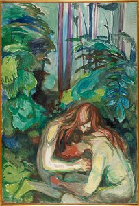 Edvard Munch - Vampire in the Forest - MM.M.00374 - Munch Museum