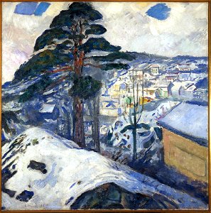 Edvard Munch - Winter in Kragerø - MM.M.00392 - Munch Museum